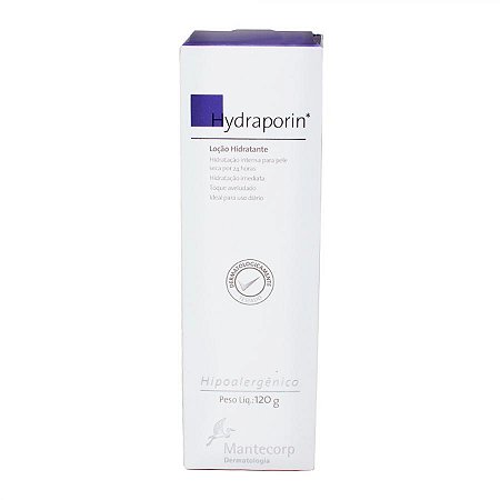 Locao hidratante hydraporin 120gr