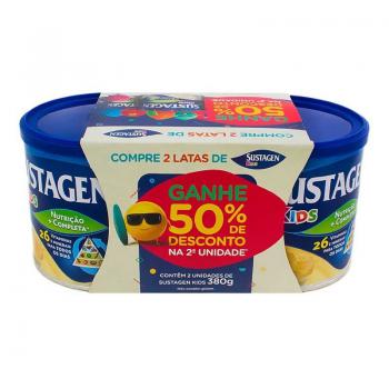 Kit sustagen baunilha 2 emalagens 380g