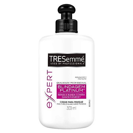 Creme de pentear tresemme blindagem platinun 400ml