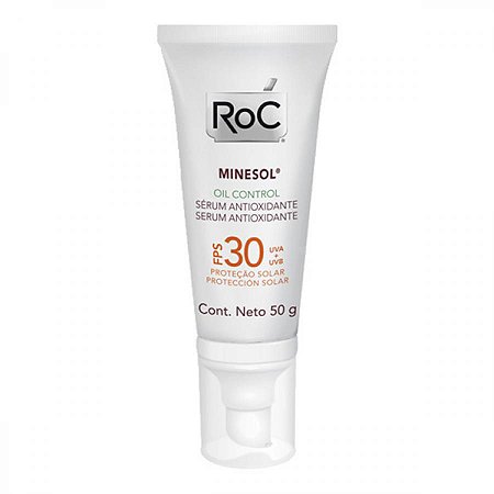 Minesol 30 oil control toque seco serum antioxidante 50g