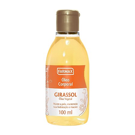 Oleo de girassol farmax 100ml