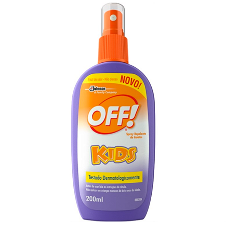 Repelente off kids spray 200ml