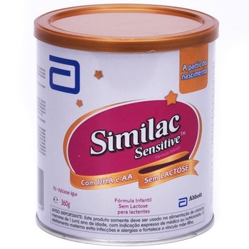 Leite em po similac sensitive 360g