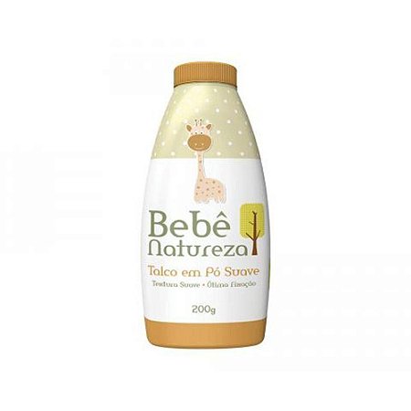 Talco bebe natureza suave 200gr