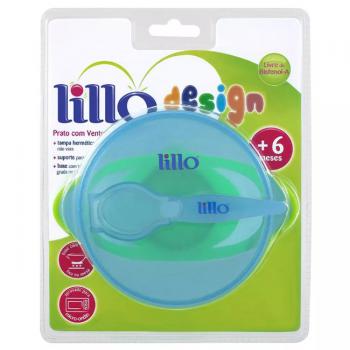 Kit lillo prato com ventosa design azul (cod.602821)