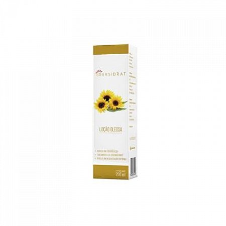 Locao oleosa hidratante de girassol dersidrat 100ml