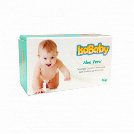 Sabonete  isababy infantil aloe vera 80g