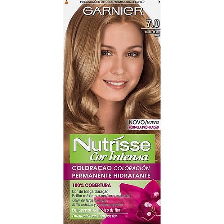 Tintura nutrissecor intensa 7.0 louro medio