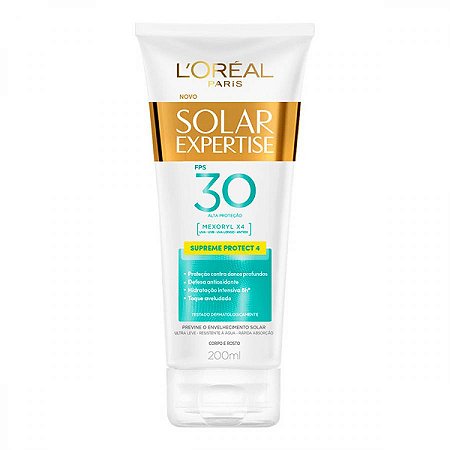 Protetor solar loreal solar expertise supreme fps30 200ml