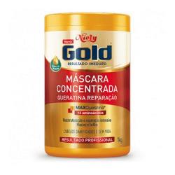 Mascara capilar niely gold concentrada queratina 1kg