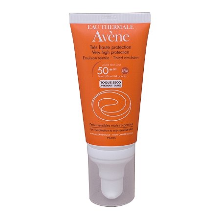 Protetor solar avene fps50 toque seco color 50ml
