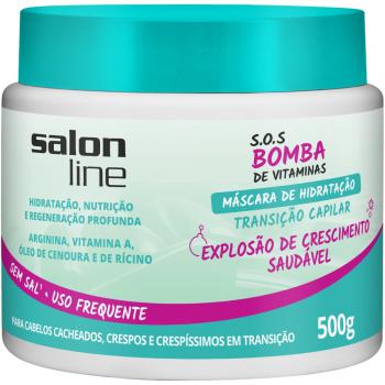 Mascara s.o.s bomba transicao capilar salon line 500g
