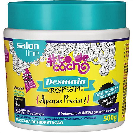 Mascara de hidratacao desmaia crespissimo {apenas preciso!} mas#todecacho 500g