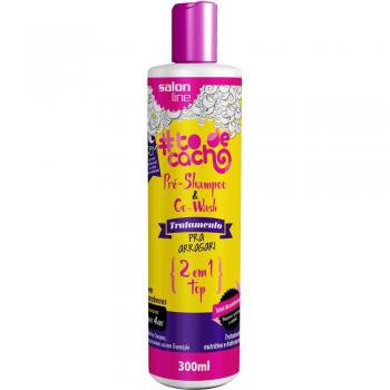 Sh salon line cachos pre sh co wash 2x1 300ml