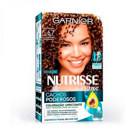 Tintura nutrisse 6.7 cachos poderosos tentacao