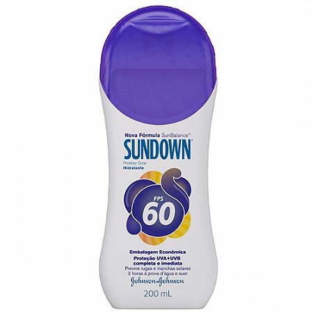 Protetor sundown fps 60 200ml