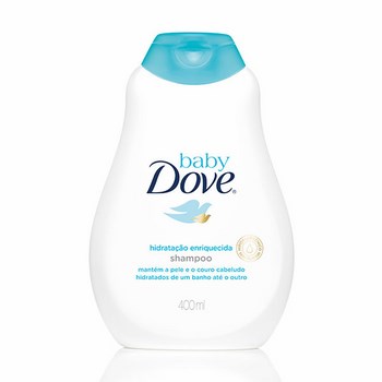 Shampoo dove baby hidratacao enriquecida 400ml