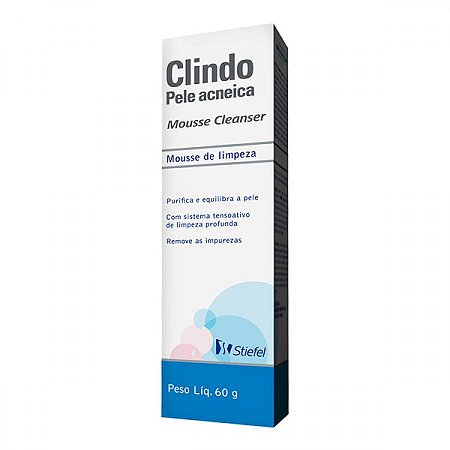Clindo mousse pele acneica 60gr