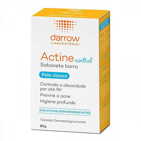 Actine control sabonete barra 80g