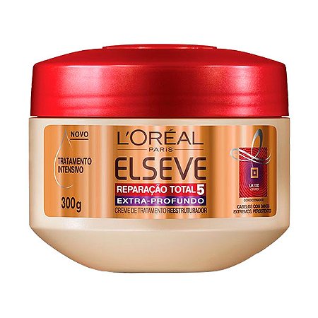 Creme de tratamento elseve reparacao total 5 extra-profundo 300g