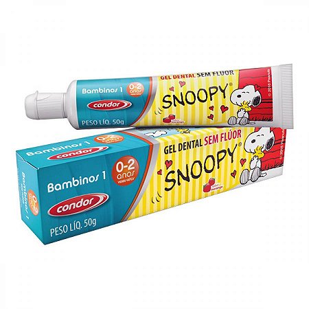 Gel dental condor snoopy baby 50g