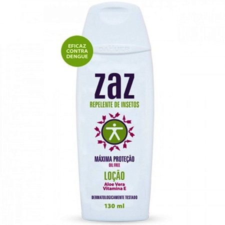 Zaz repelente de insetos locao 130ml