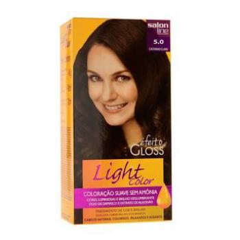 Tintura salon line light color 5.0 castanho claro