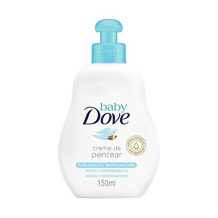 Creme de pentear dove baby hidratacao enriquecida 150ml