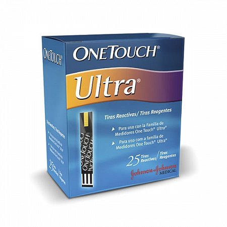 Tiras one touch ultra 25 unidades
