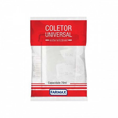Coletor universal farmax 70ml