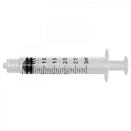 Seringa luer lock 3ml