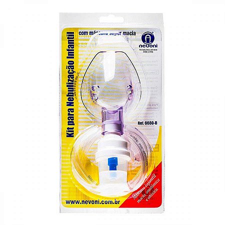 Kit micro nebulizador infantil nevoni