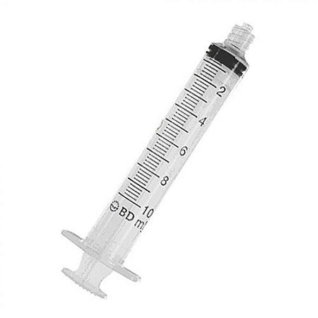 Seringa bd plastipak 10ml sem agulha
