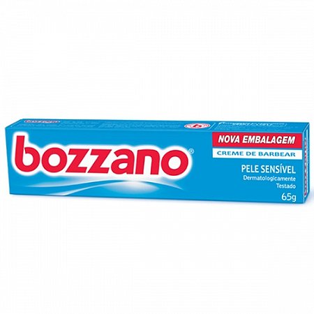 Creme de barbear bozzano pele sensivel 65g