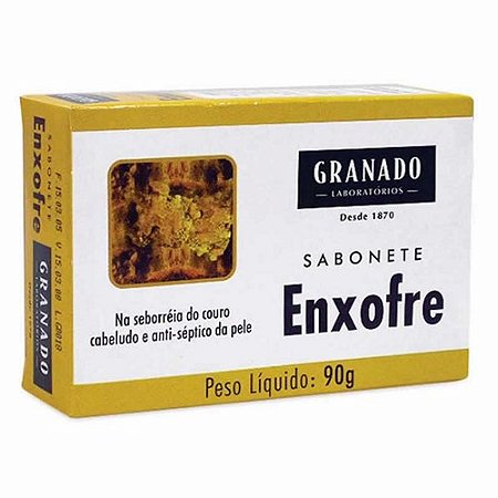 Sabonete enxofre granado 90g