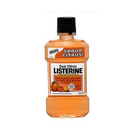 Solucao bucal listerine citrus 250ml