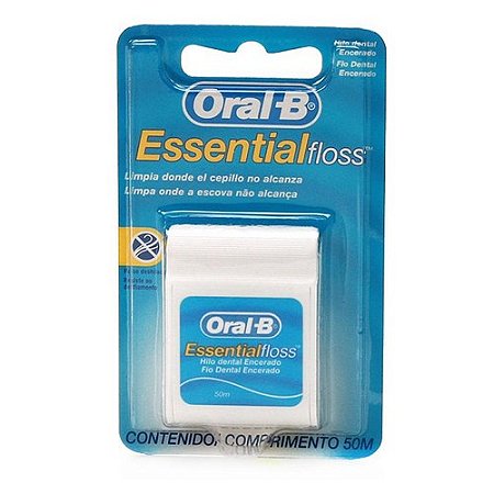 Fio dental oral b essencial floss men 50m