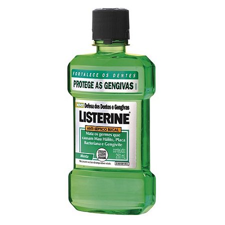 Solucao bucal listerine defesa das gengivas 250ml