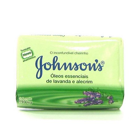 Sabonete johnsons & johnsons lavanda e alecrim 90g