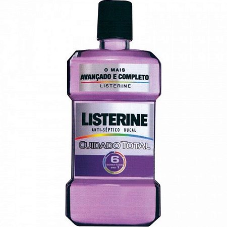 Solucao bucal listerine cuidado total 250ml