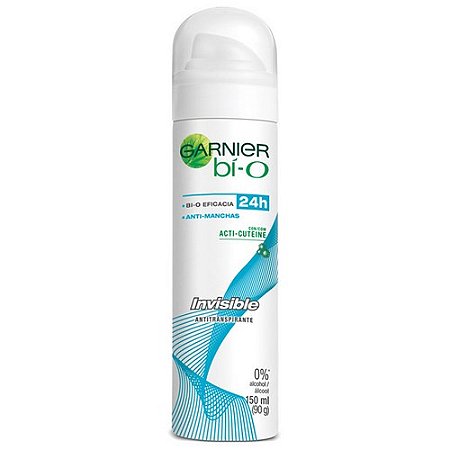 Desodorante bi-o aerosol feminino invisible 150ml