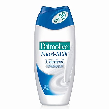 Sabonete liquido palmolive nutri milk 250ml