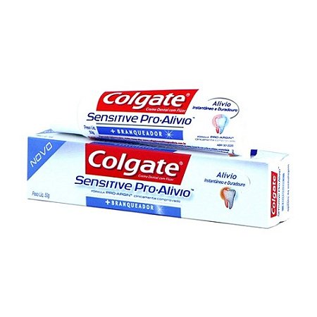 Creme colgate pro alivio branqueador 50g
