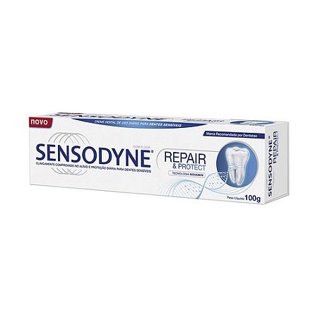 Creme dental sensodyne repair protecao 100g