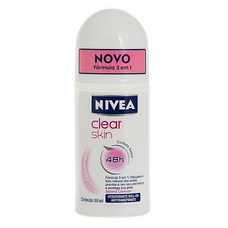 Desodorante nivea rollon clear skin 50ml