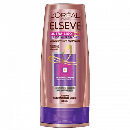 Condicionador elseve quera liso 200ml
