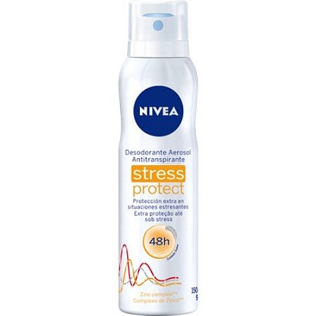 Desodorante aerosol feminino nivea stress protect 150ml