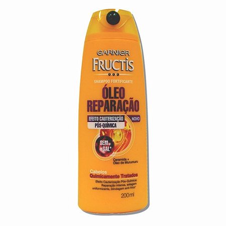 Shampoo fructis oleo reparacao pos quimica 200ml