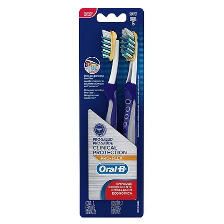 Escova dental oral b pro-saude pro-flex leve 2 pague 1