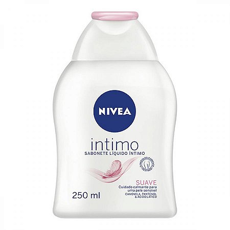 Sabonete liquido nivea intimo suave 250ml